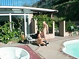  Babe getting fucked by the pool - After Shock 