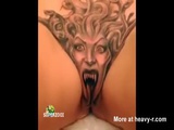 Scary Medusa Pussy - Tattoo Videos