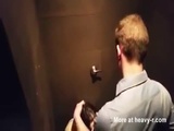 Toilet Blowjob Brutally Interrupted - Public sex Videos