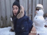 Fucking Snowman - Amateur Videos