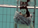  Loris Licicia Super Hot Underwater Swimming Naked 